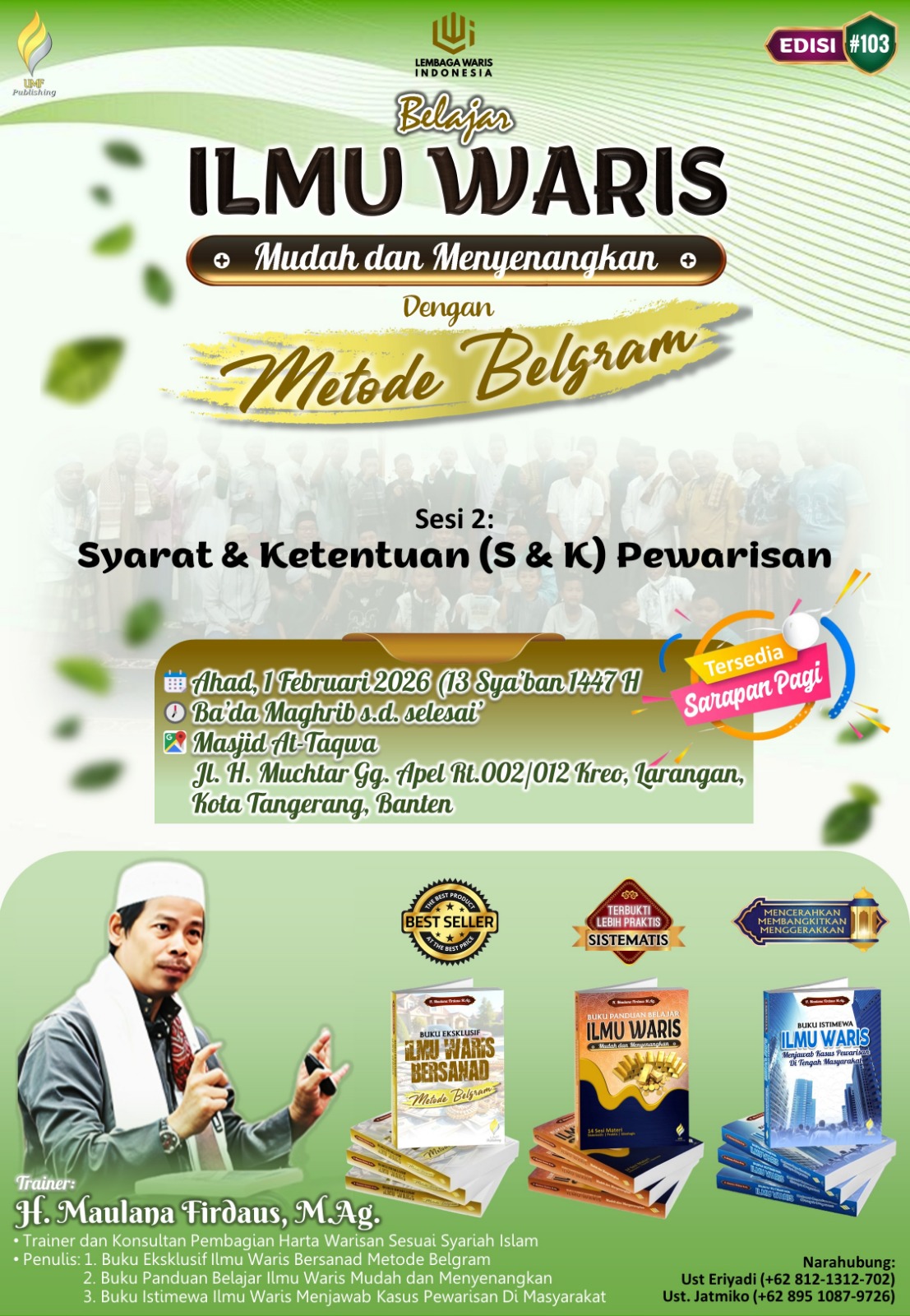 belajar waris metoe belgram